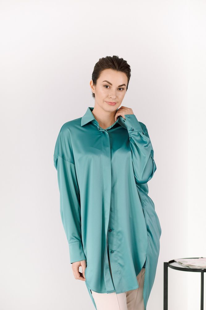 Рубашка Delcorso Luxury M-35 Royal Silk, Tiffani 4