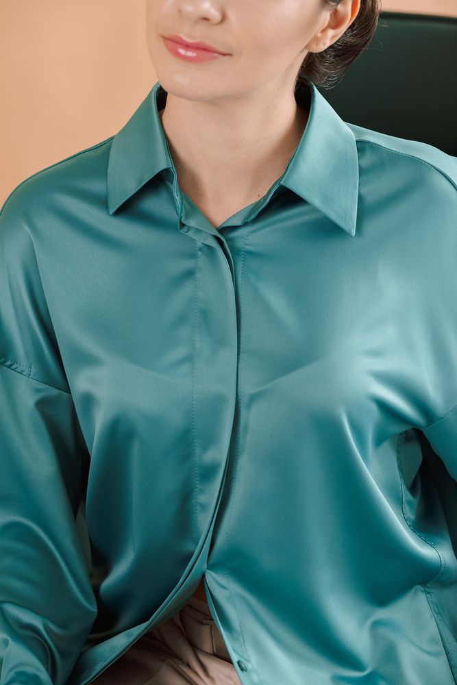 Рубашка Delcorso Luxury M-35 Royal Silk, Tiffani 9