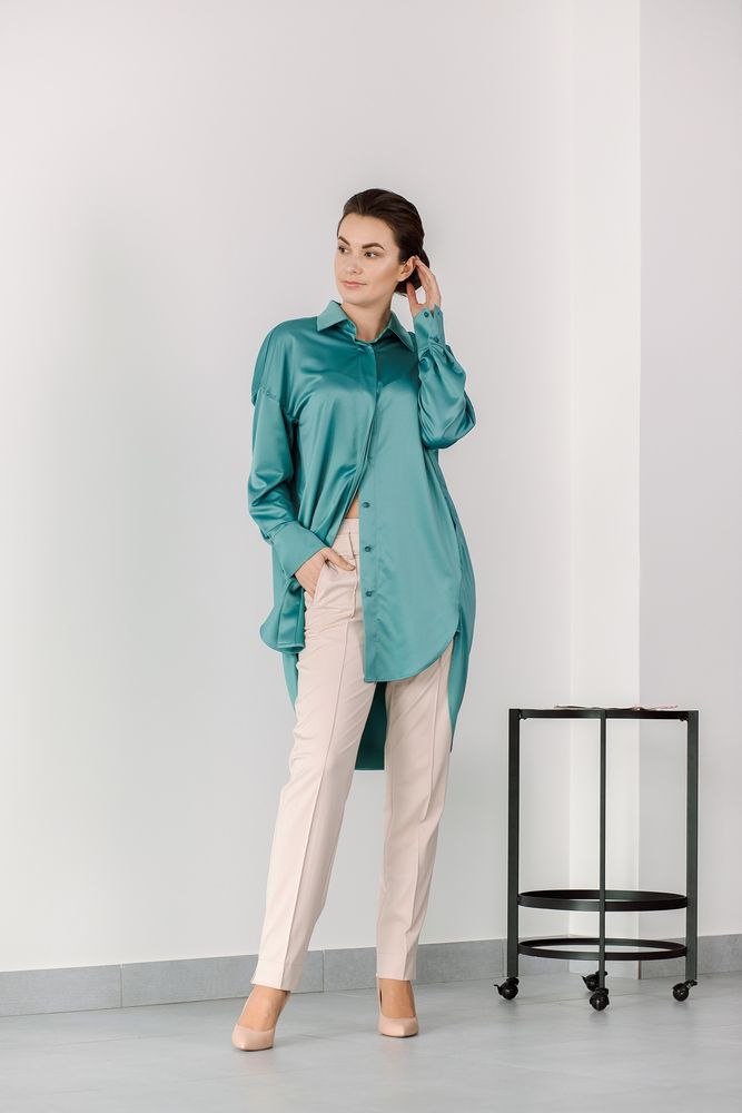 Рубашка Delcorso Luxury M-35 Royal Silk, Tiffani 3