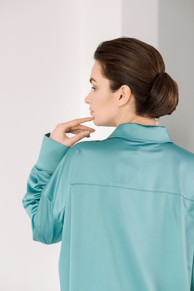 Рубашка Delcorso Luxury M-35 Royal Silk, Tiffani 16