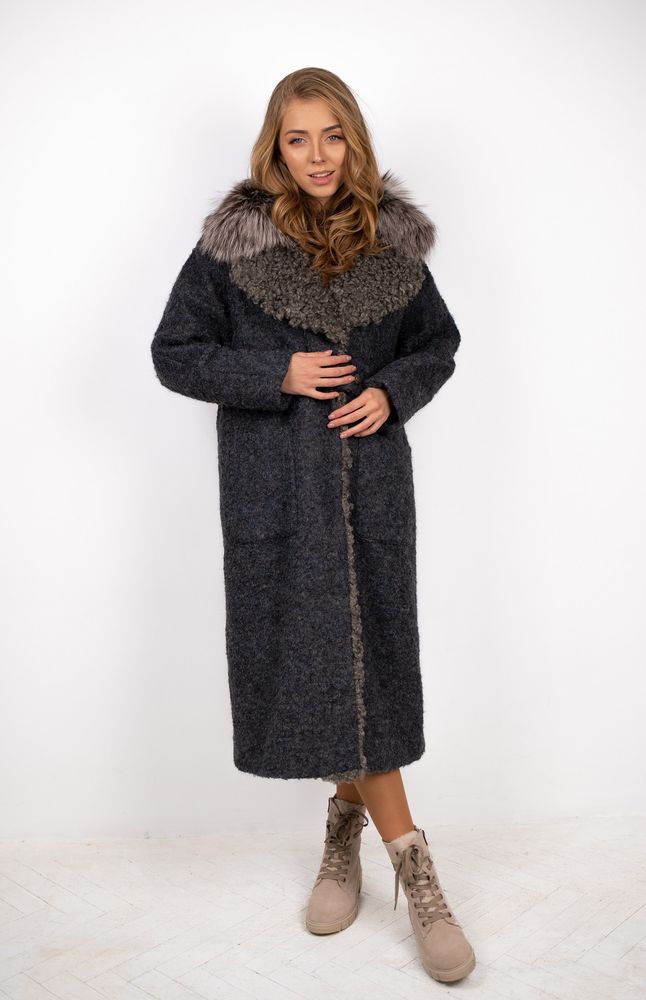 Пальто Delcorso Luxury 6037-6n 2