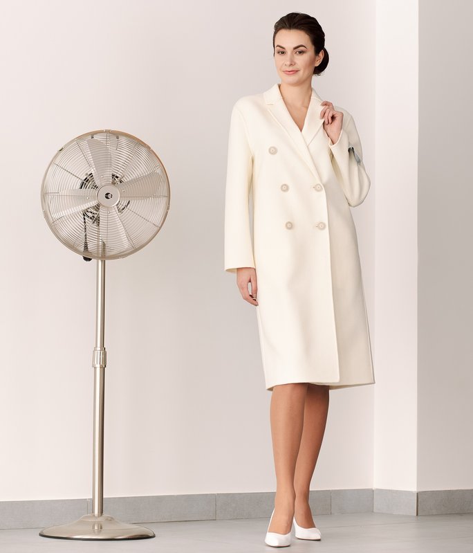 Пальто Delcorso Luxury 1058 Snow 1