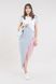 Платье MAXA 05515 серый+розовый+белый 2 mini