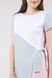 Платье MAXA 05515 серый+розовый+белый 3 mini
