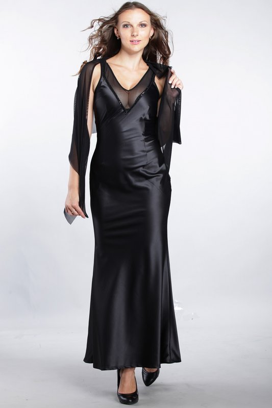 Платье MAXA 02697 чёрный 1