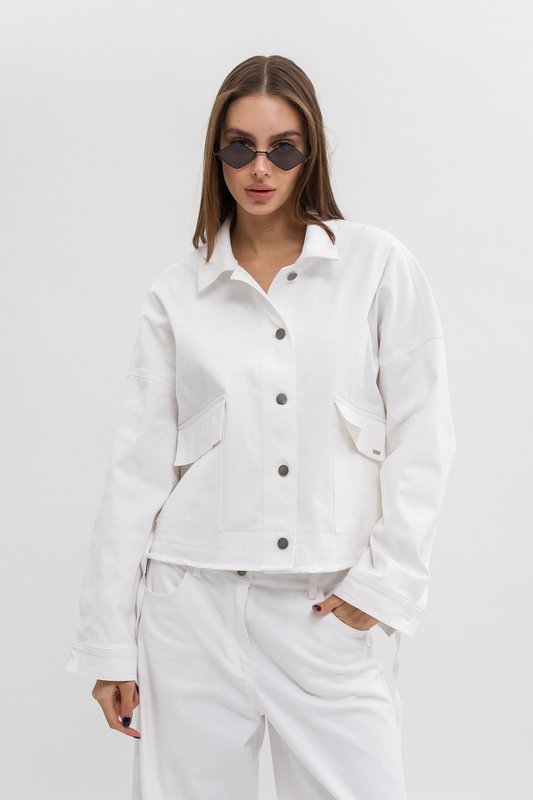 Куртка MAXA 08195 білий 1
