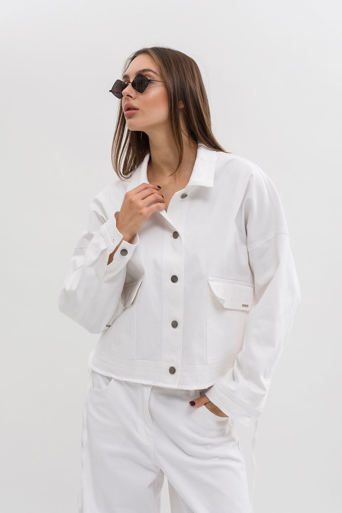 Куртка MAXA 08195 білий 2