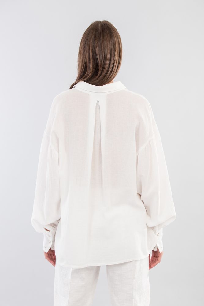 Блузка MAXA 06548 білий 4