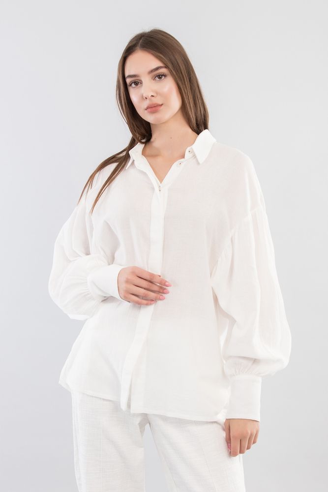 Блузка MAXA 06548 білий 1