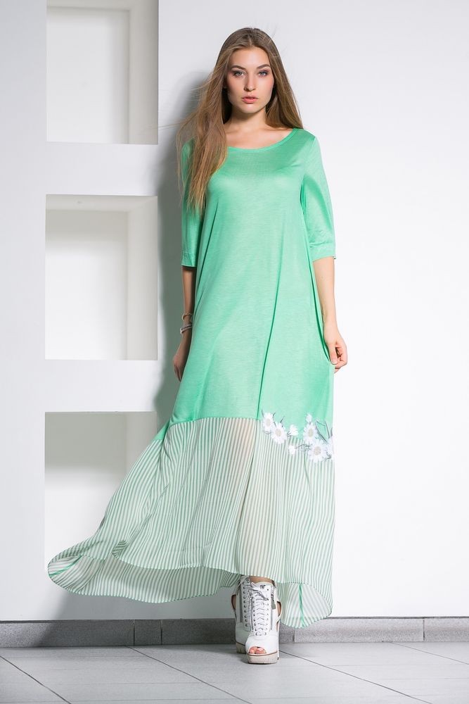 Сукня MAXA 04918 зелень 4