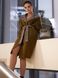 Пальто Delcorso Luxury 1089_DF Khaki-Vichy 1 mini