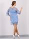 Платье MAXA 07071 голубой 8 mini