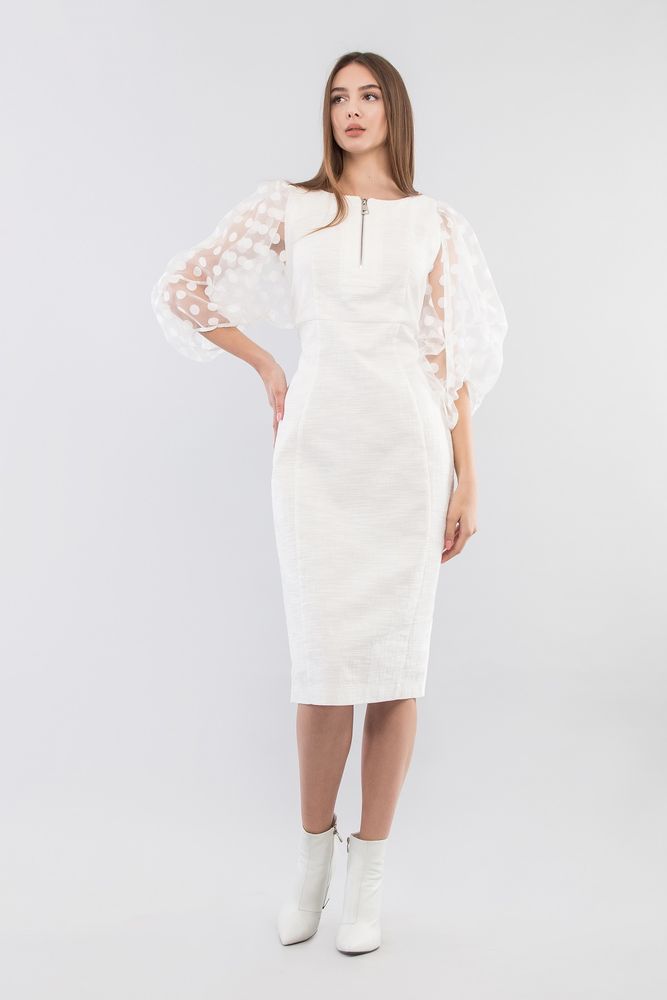 Сукня MAXA 06678 білий 3