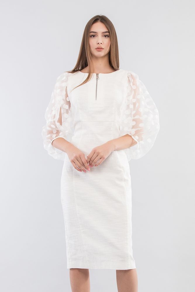 Сукня MAXA 06678 білий 1