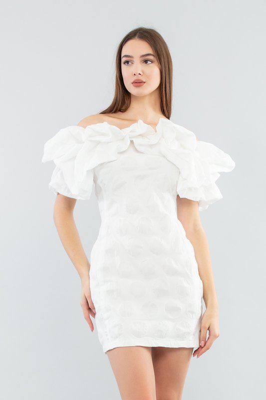 Платье MAXA 06669 белый 1