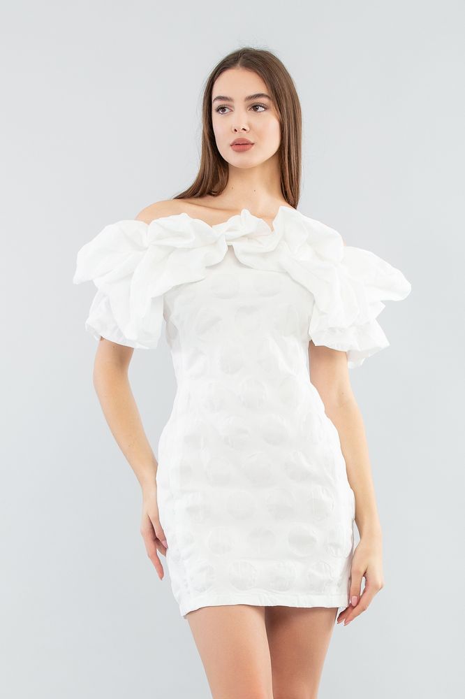 Сукня MAXA 06669 білий 1