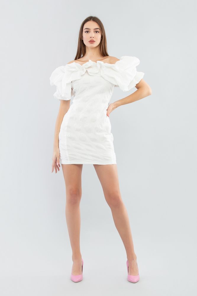 Сукня MAXA 06669 білий 4