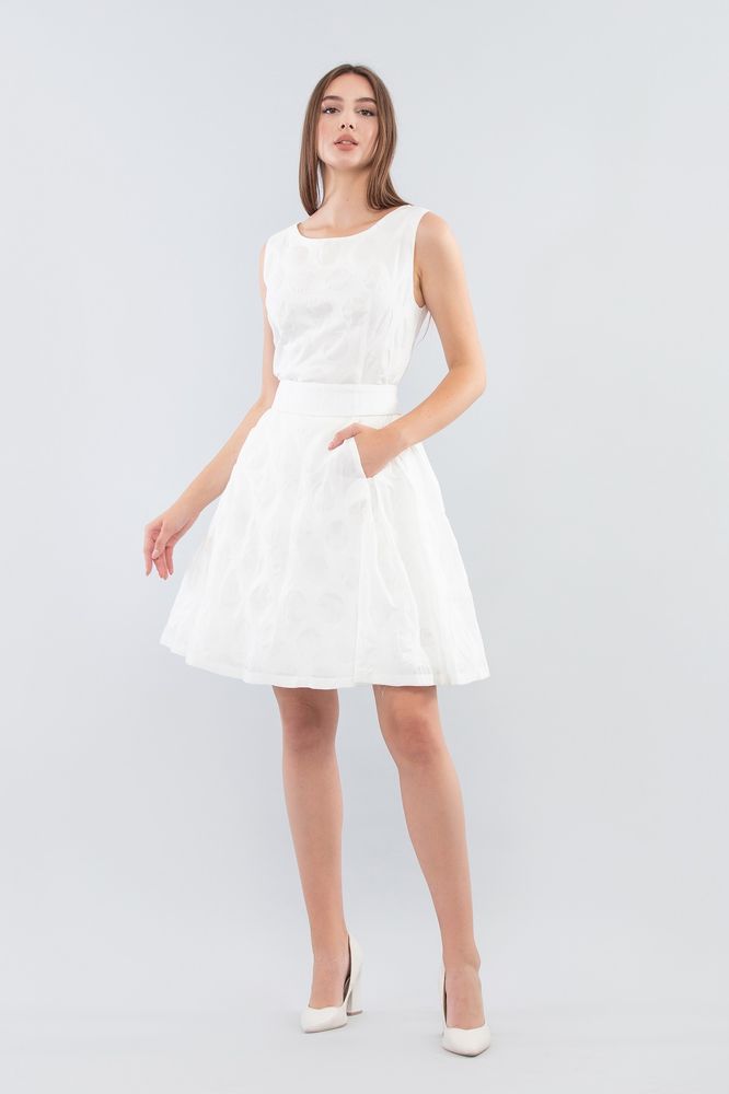 Сукня MAXA 06676 білий 1