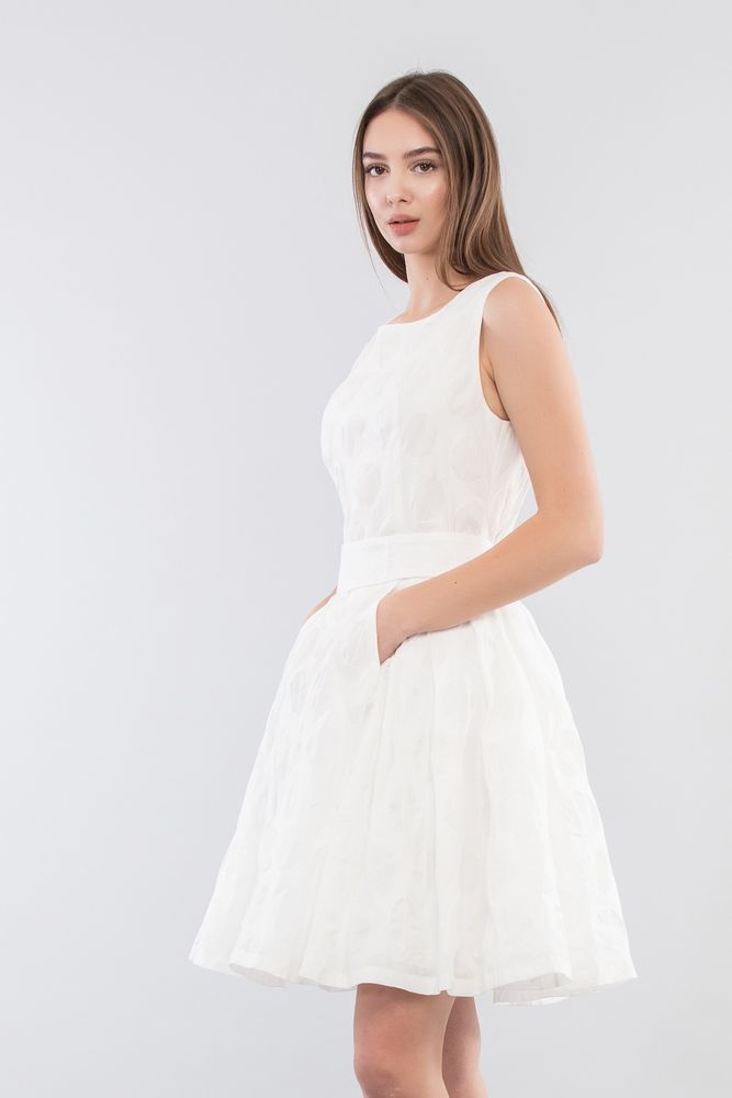 Платье MAXA 06676 белый 8