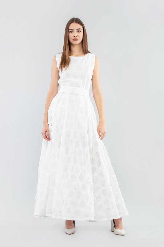 Платье MAXA 06531 белый 1