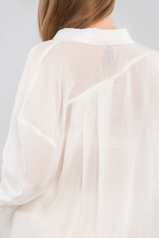 Блузка MAXA 06166 білий 5
