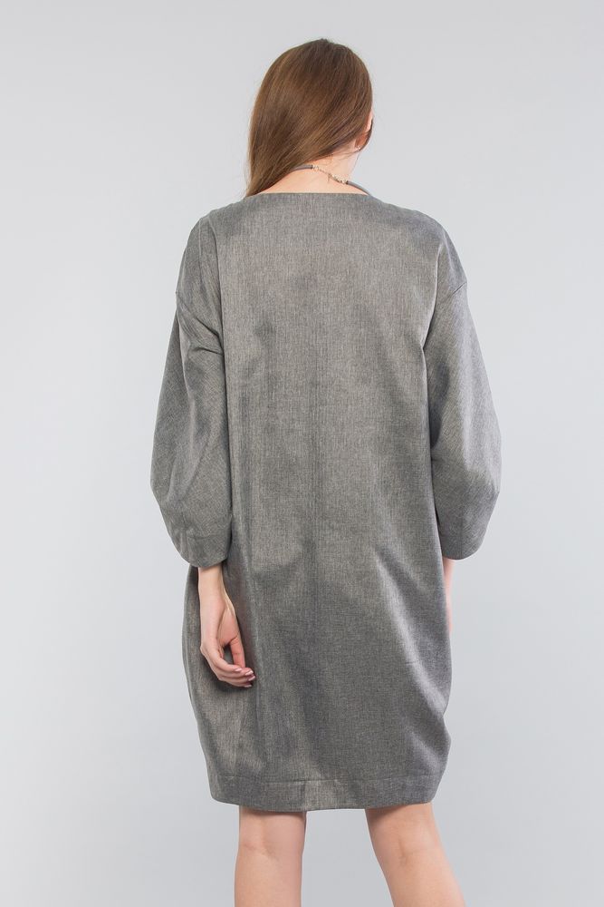 Платье MAXA 05821 серый 4