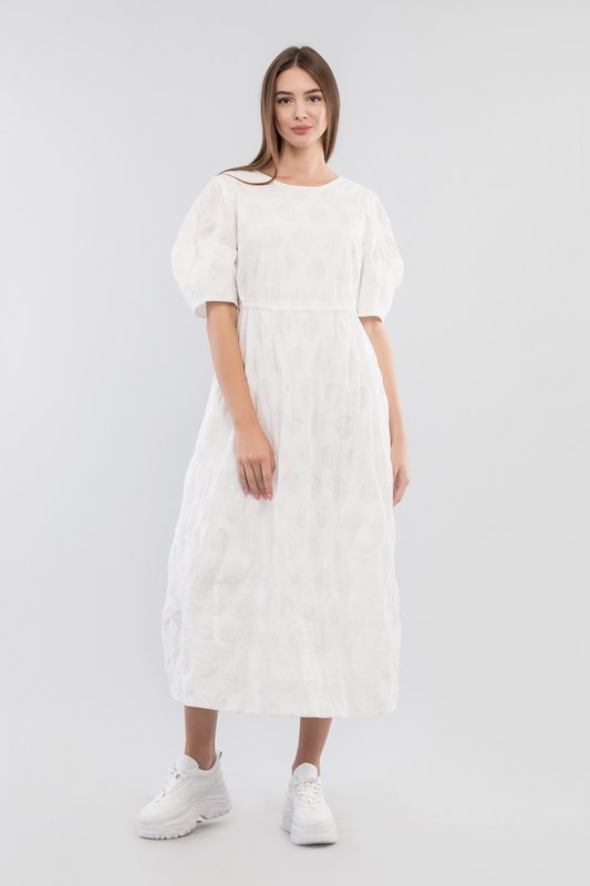 Платье MAXA 06684 белый 1