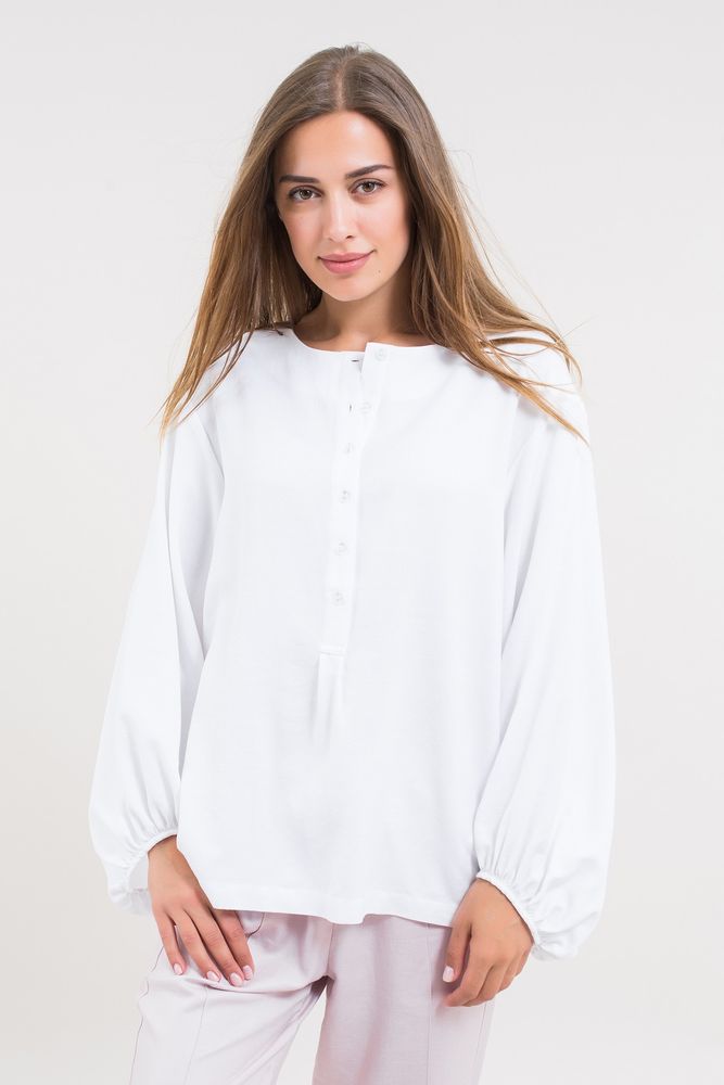 Блузка MAXA 05517 білий 1