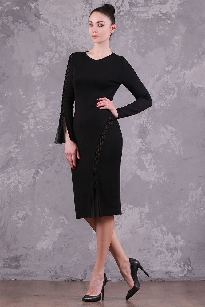 Платье MAXA 04183 чёрный 1