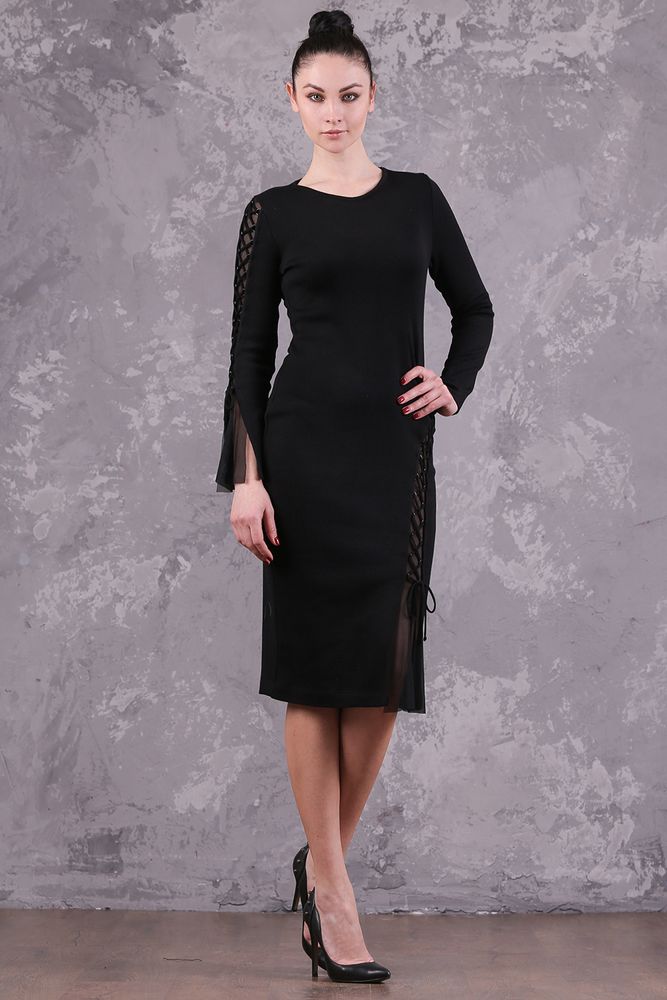 Платье MAXA 04183 чёрный 2