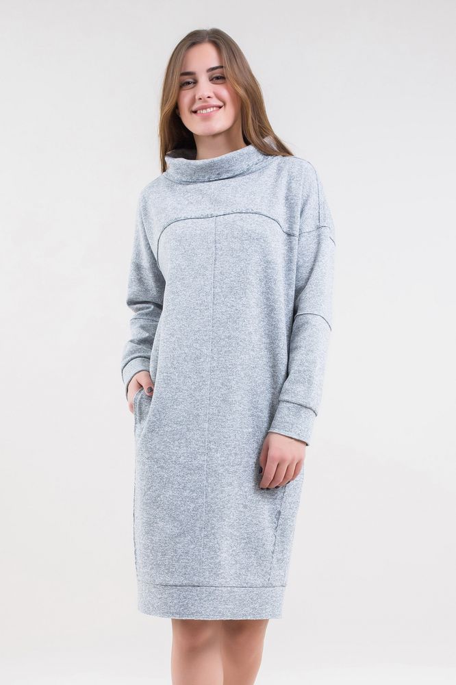 Платье MAXA 3018 серый 2