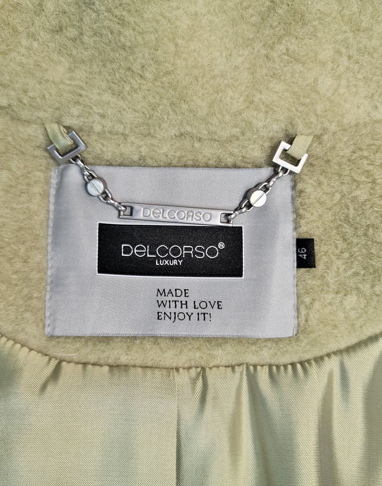 Пальто Delcorso Luxury 1027 lime 7