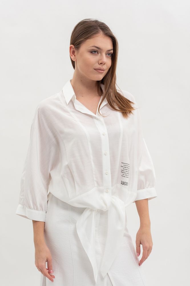 Блузка MAXA 07816 білий 3