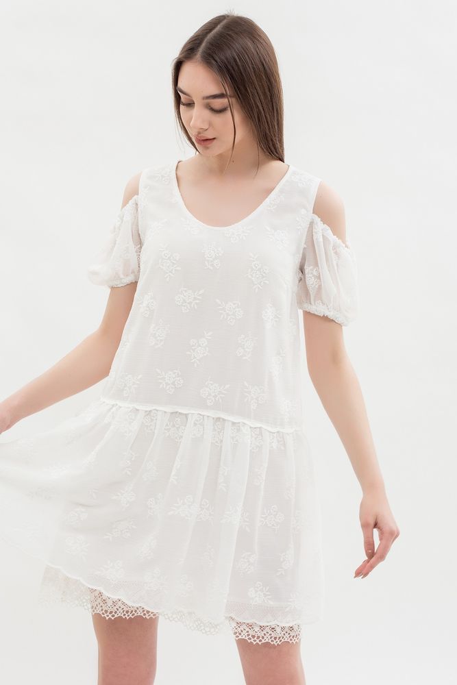 Платье MAXA 07066 белый 2