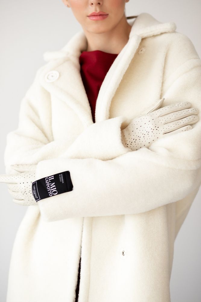 Пальто Delcorso Luxury 761_WF Marshmallow 11