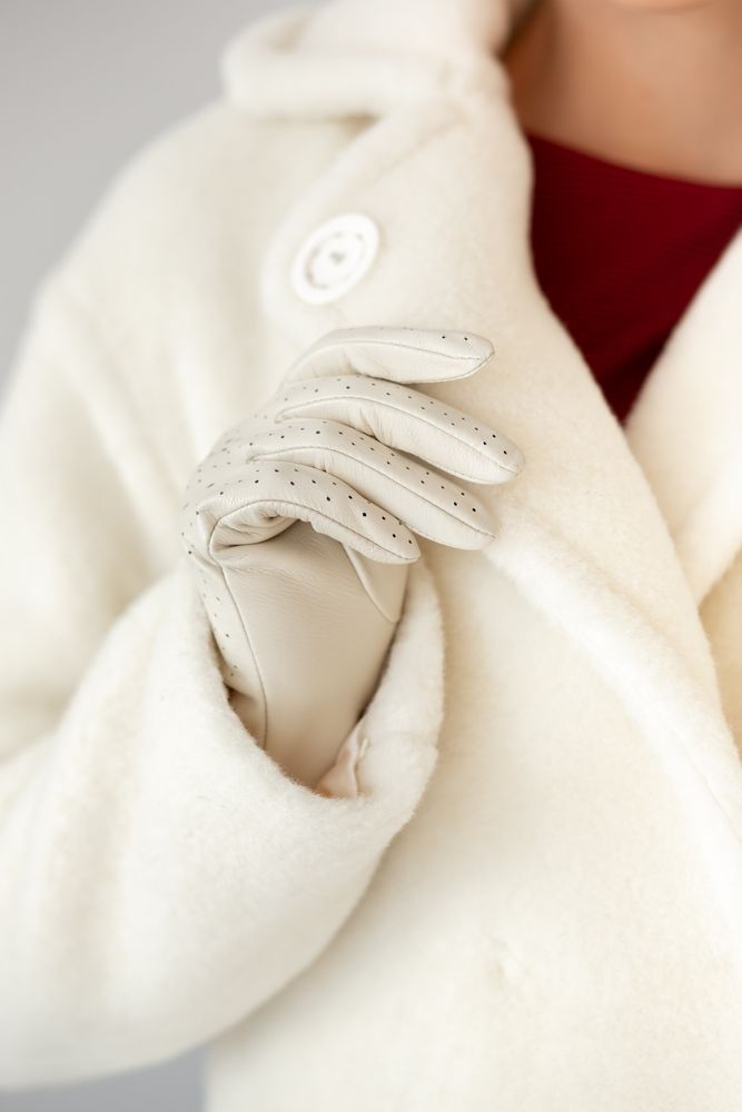 Пальто Delcorso Luxury 761_WF Marshmallow 4