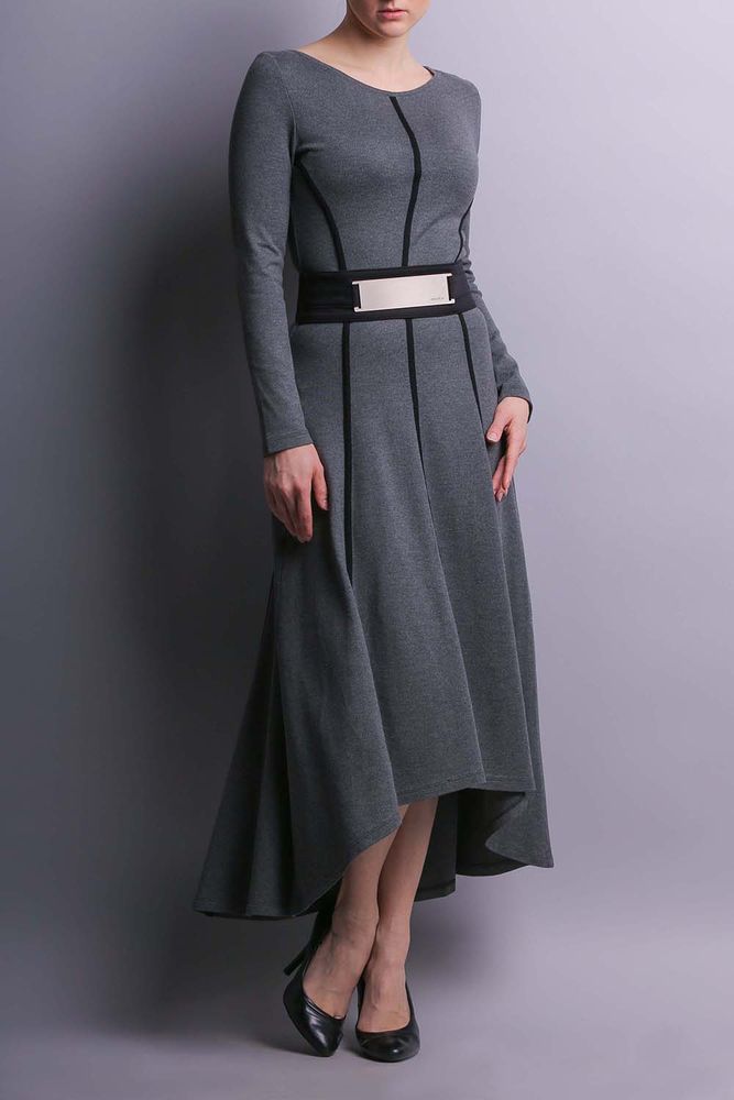 Платье MAXA 03712 серый 5