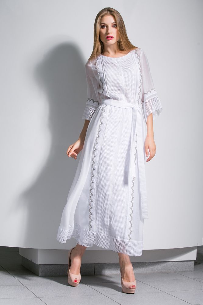 Платье MAXA 04857 белый 1