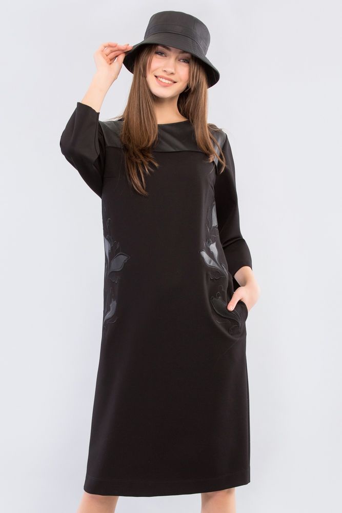 Платье MAXA 05860 чёрный 1