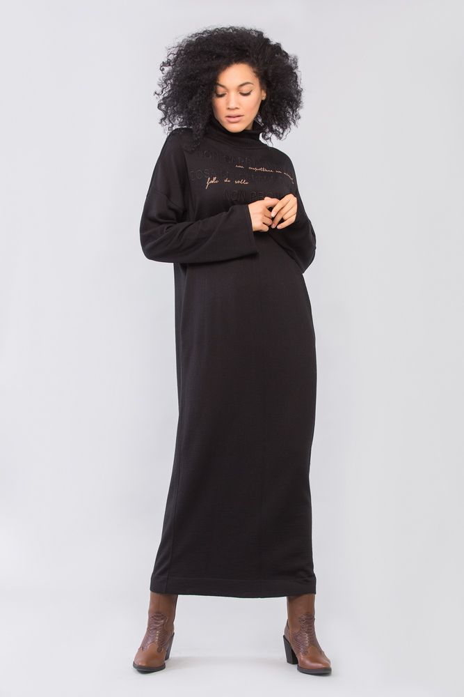 Платье MAXA 06285 чёрный 3