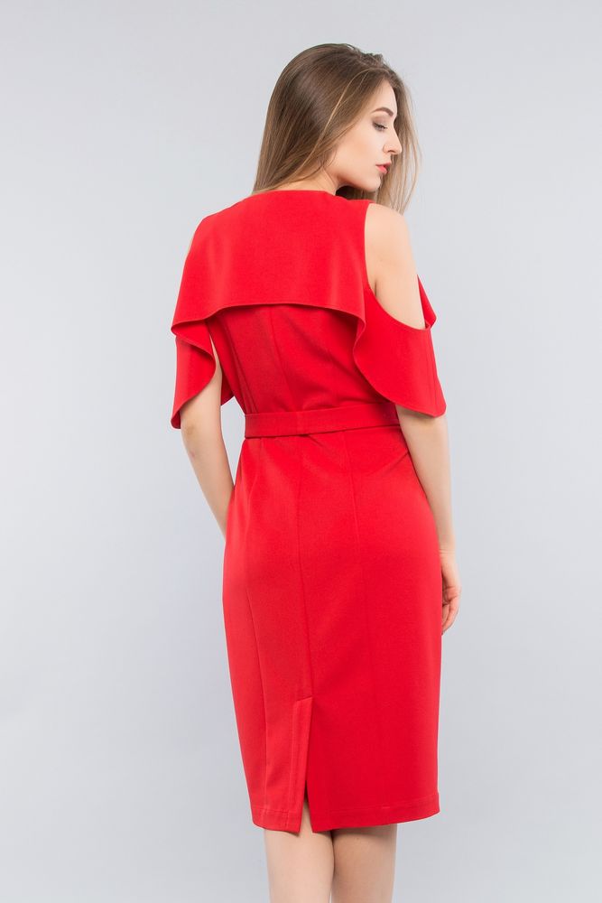 Платье MAXA 05668 красный 5