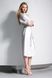 Сукня MAXA 04812 білий+срібло 3 mini