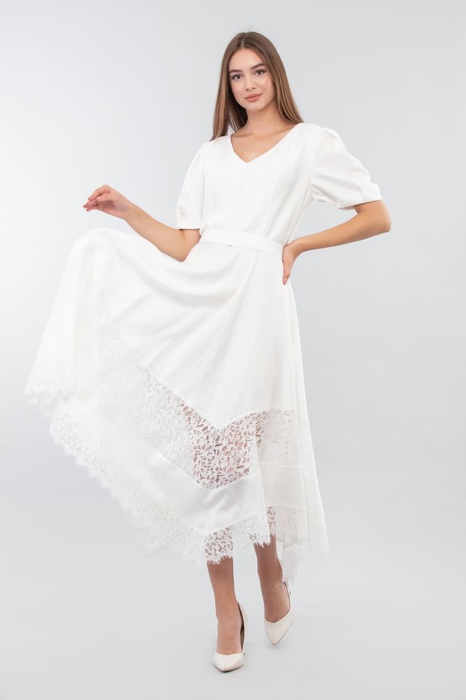 Платье MAXA 06673 белый 1