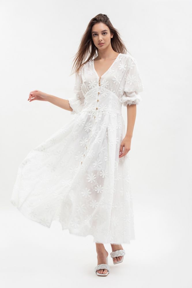 Платье MAXA 07208 белый 3