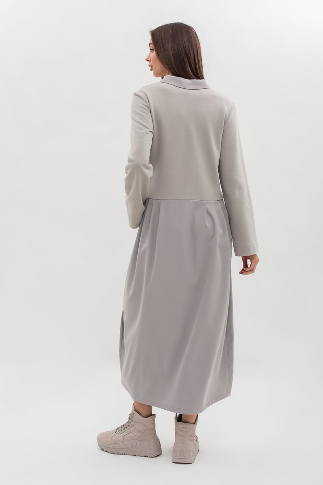 Сукня MAXA 08021 срібло 4