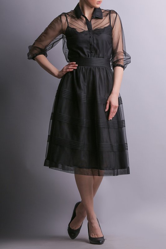 Платье MAXA 03818 чёрный 1