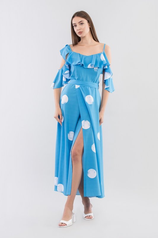 Сукня MAXA 06633 блакитний 1
