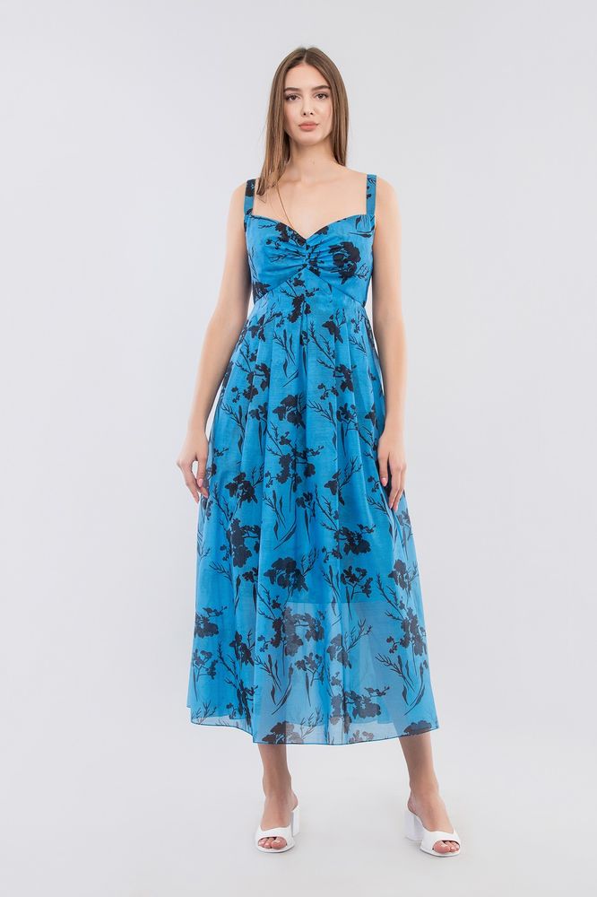 Платье MAXA 06723 голубой 1