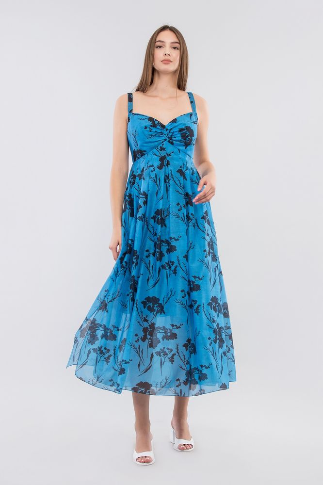 Платье MAXA 06723 голубой 3