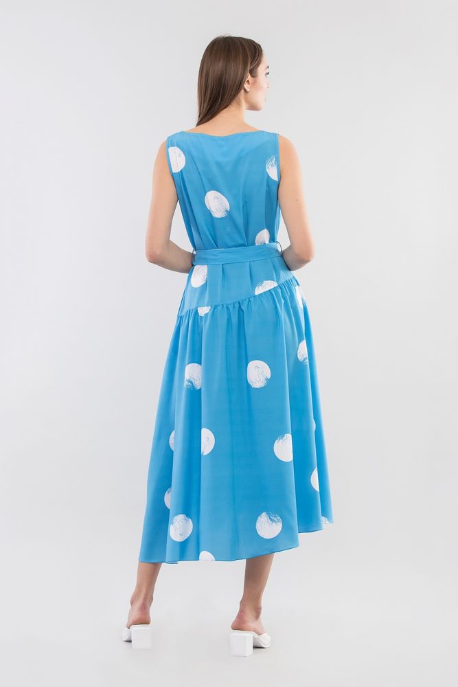 Платье MAXA 06710 голубой 3